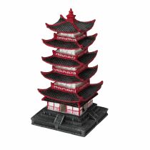 Kiinalainen pagodi koriste M-koko