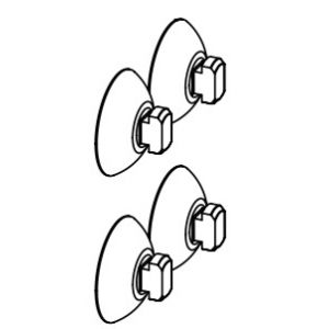 AquaEl FAN / Unifilter imukupit 4 kpl 100492