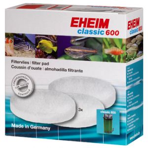 Eheim Classic 600 valkoinen hienosuodatuslevy 1 kpl (norm. myyntihinta 3 kpl 18,90€)