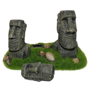 Amputoitu Moai patsaat koriste (myyntihinta 38,90 €)
