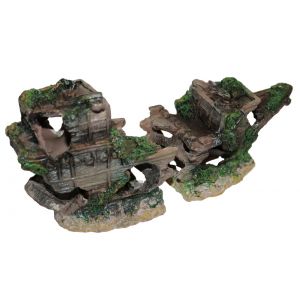 Katkennut laiva koriste