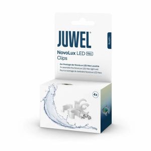 Juwel NovoLux LED NEO -putkien kiinnitysklipsit PrimoLux ja Vio40 - valokanteen 4 kpl