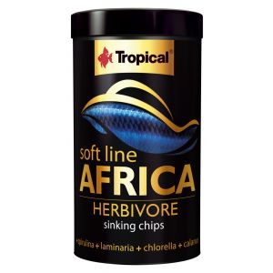 Tropical soft line Herbivore Sinking chips 250 ml