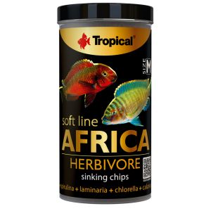 Tropical soft line Africa Herbivore Sinking chips 250 ml